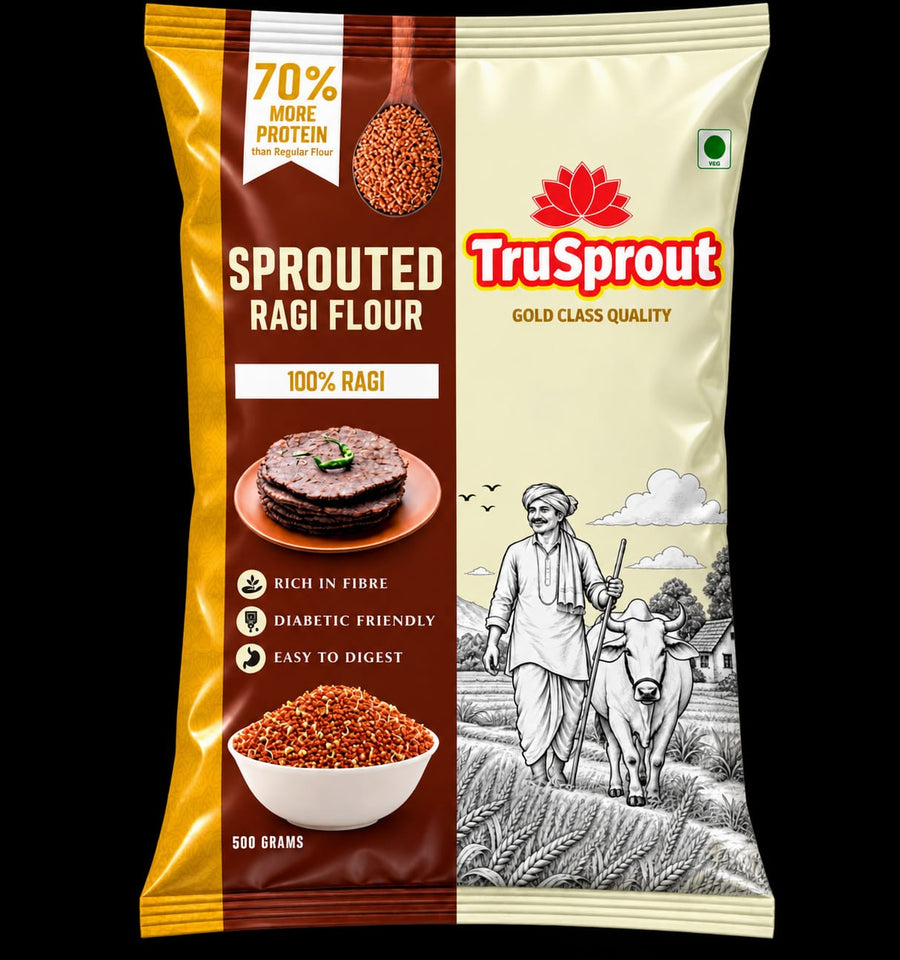 SPROUTED RAGI FLOUR